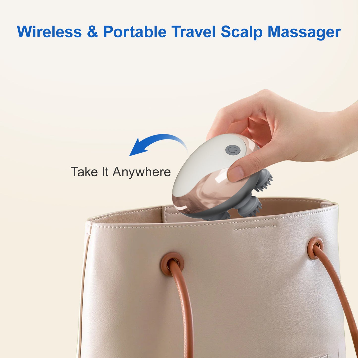 Hair Relaxation Tool 3D Massage Comb Smart Scalp Massager Relieves Fatigue Essential For Home And Office Rechargeable Massager